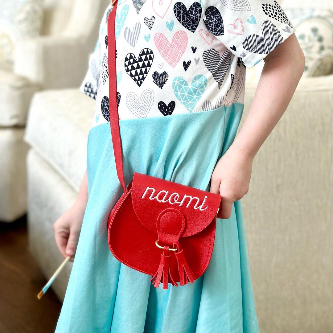 Personalized Cross-Body Kids Purse